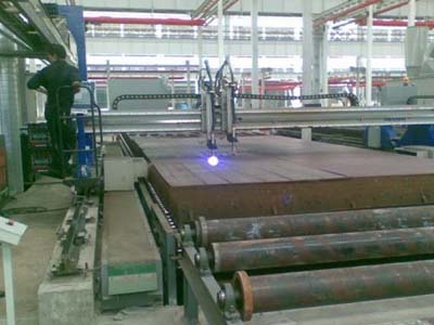 國內某煤機(jī)生產(chǎn)企業等離子切割機(jī)除塵